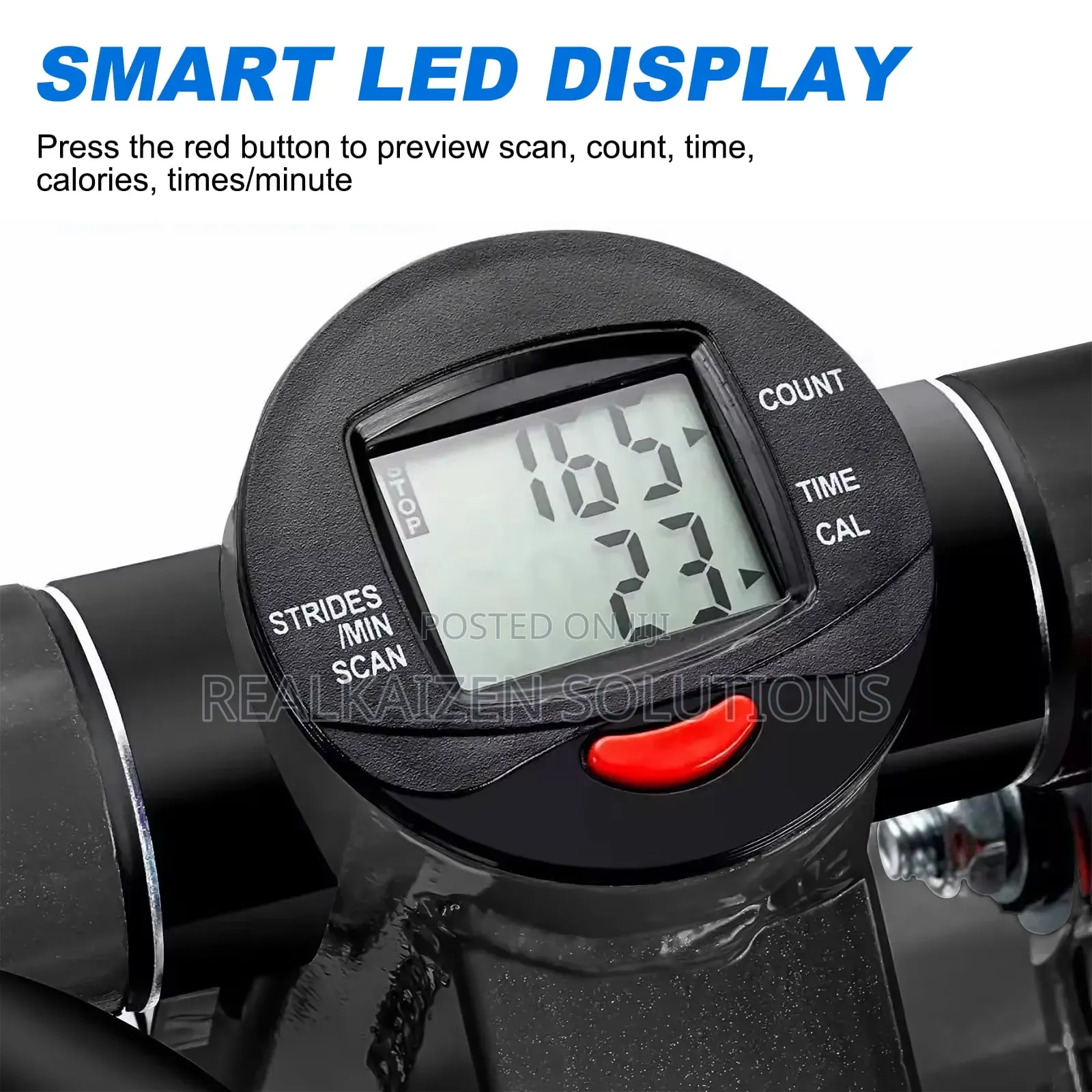 Wellcare Portable Mini Stepper Digital Exercise Machine
