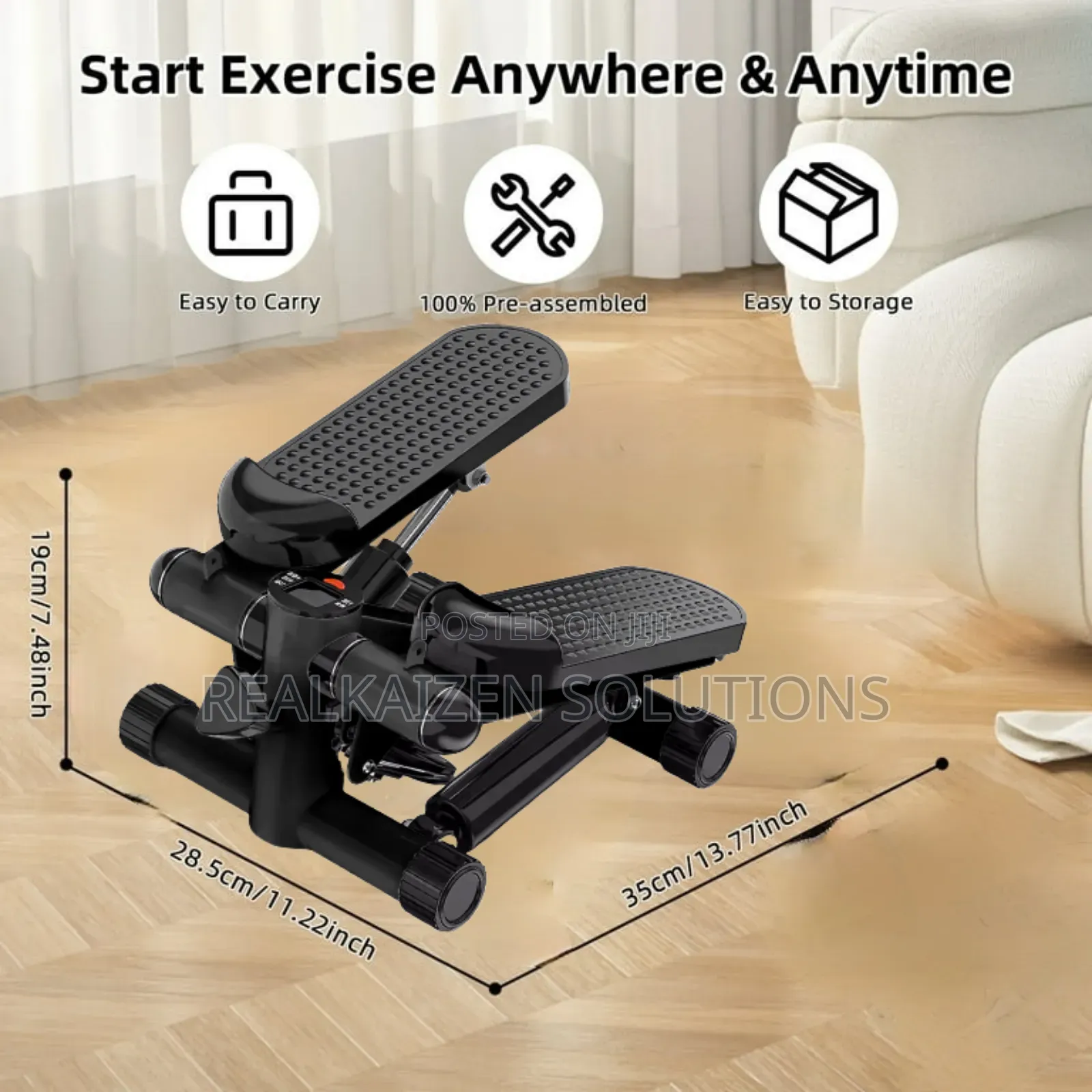 Wellcare Portable Mini Stepper Digital Exercise Machine