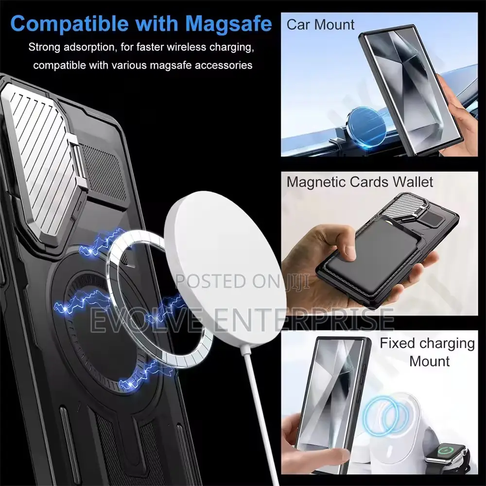 Military Grade Rugged Case for Samsung Galaxy S25 Ultra