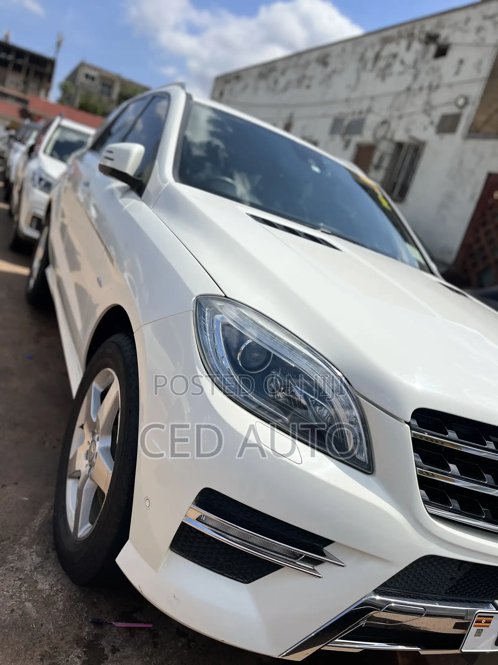 Mercedes-Benz M Class ML 350 BlueTEC 4Matic 2013 White
