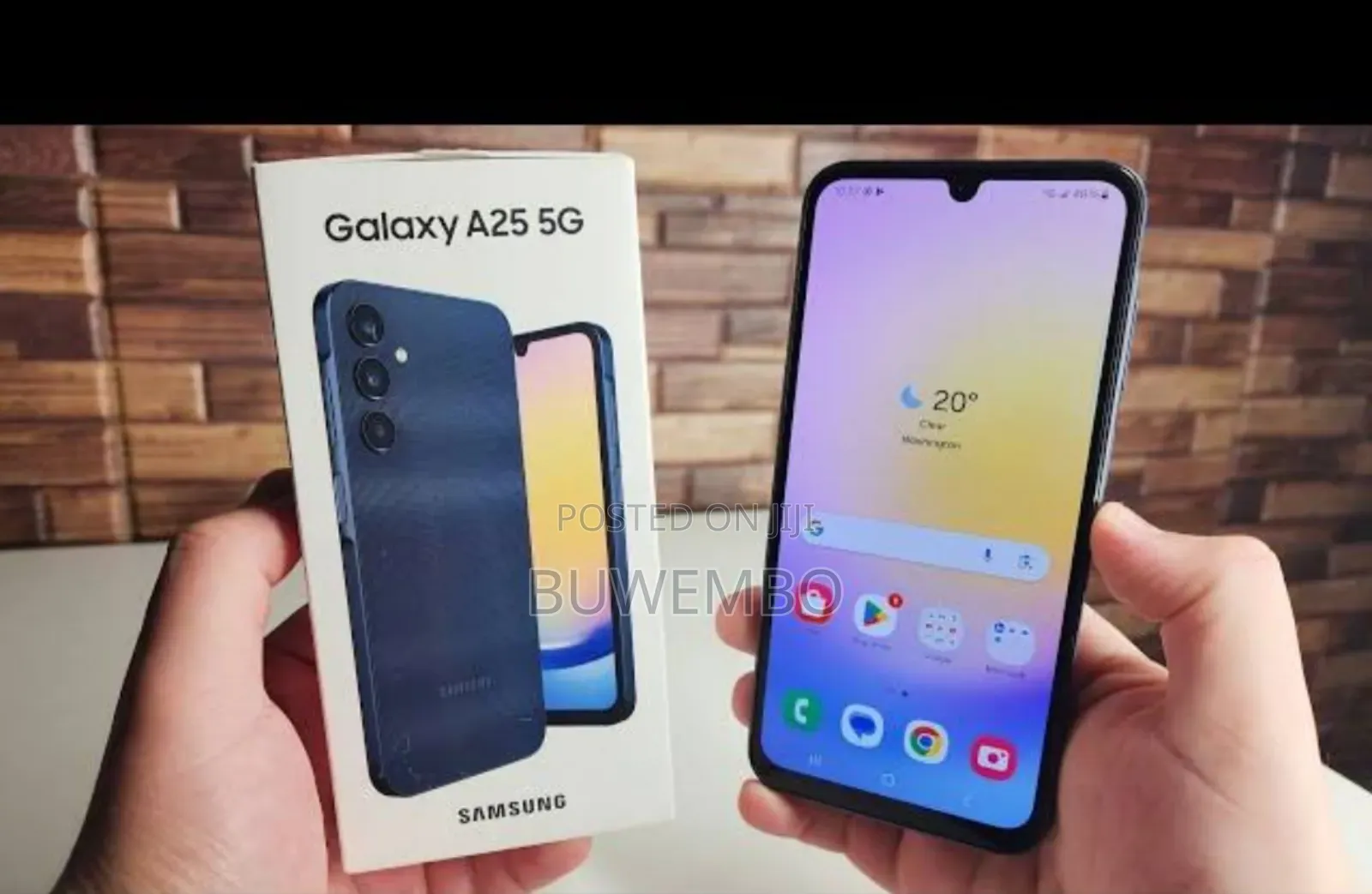 New Samsung Galaxy A25 128 GB Black