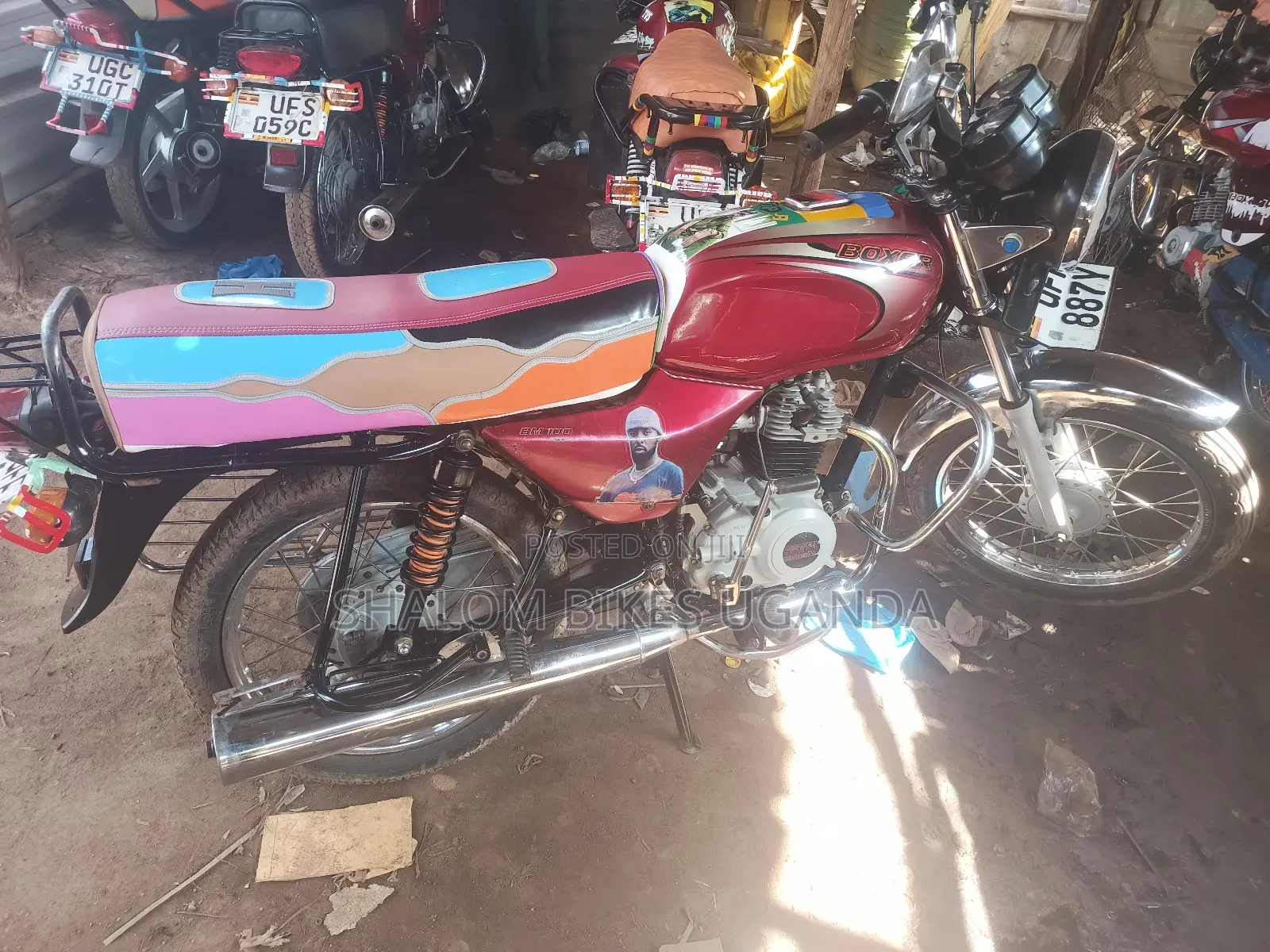 Bajaj Boxer 2024 Red