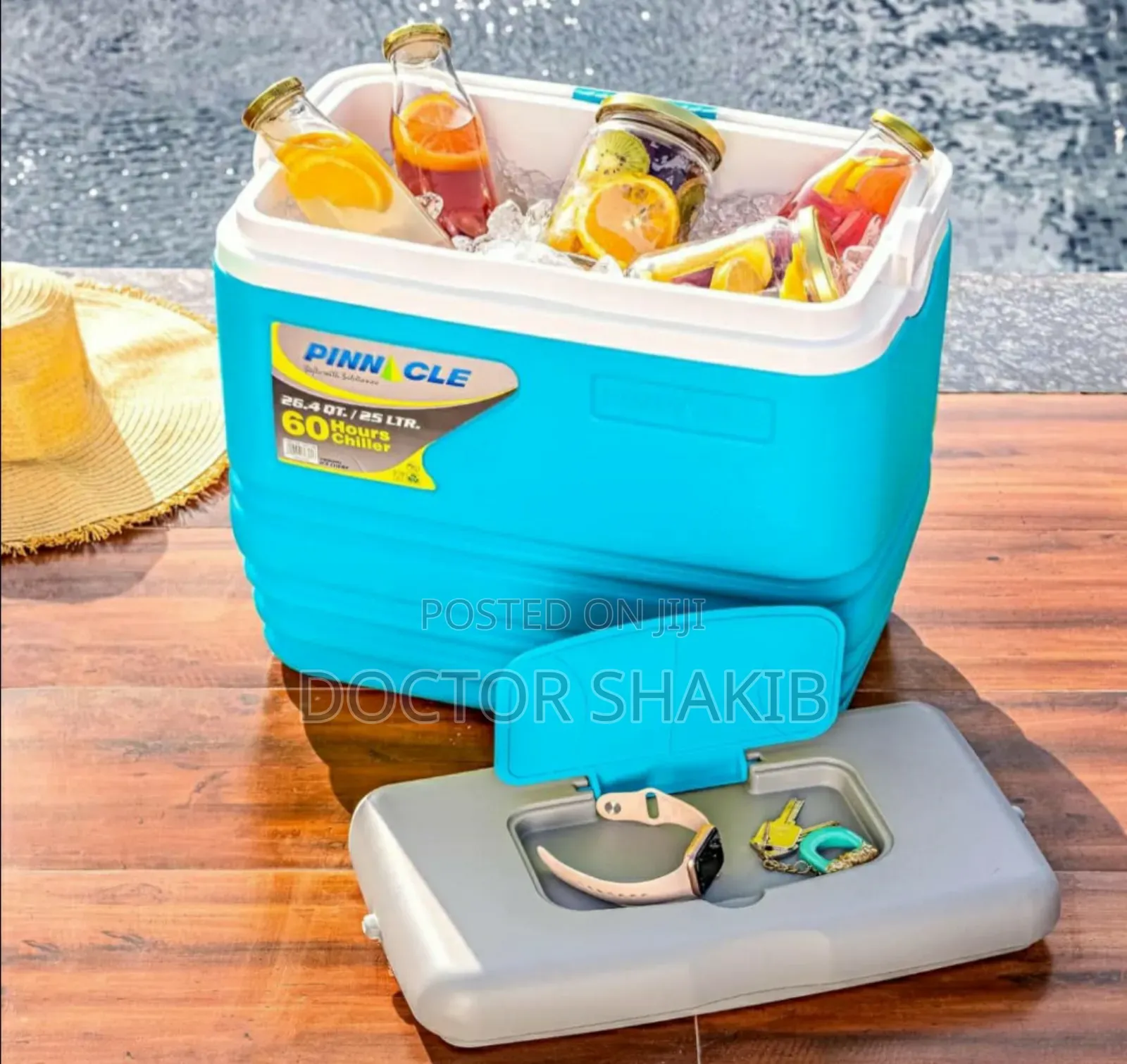 New Pinnacle Insulated Water Cooler Ice Chiller- 25ltr