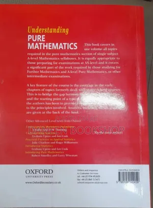Understanding Pure Mathematics Aj Sadler and Thorning