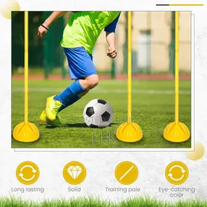 Pullcrease 8 PCS Agility Poles Set