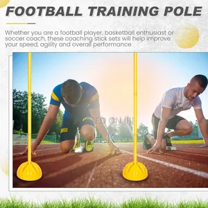 Pullcrease 8 PCS Agility Poles Set