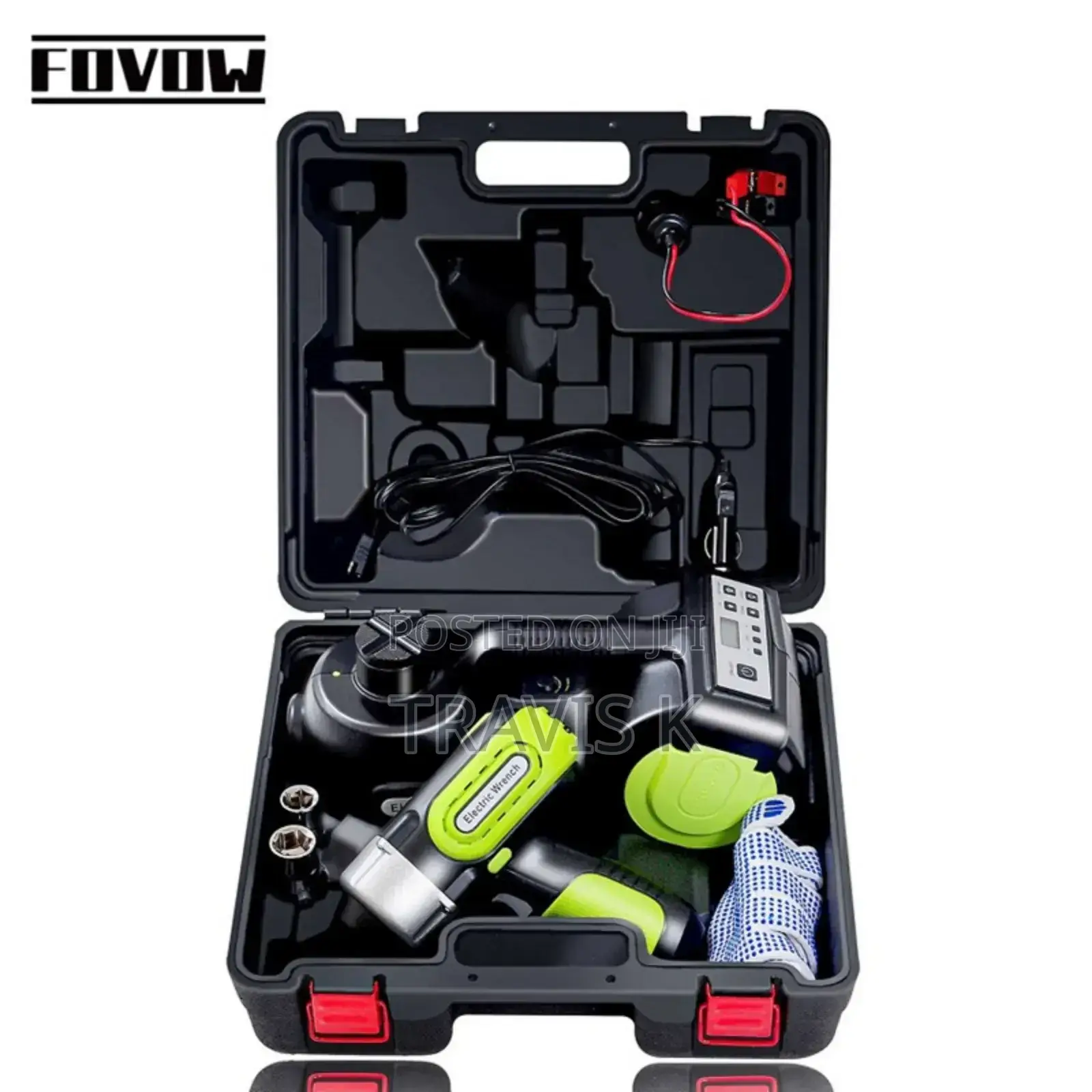 3in1 Electric Car Jack Kit
