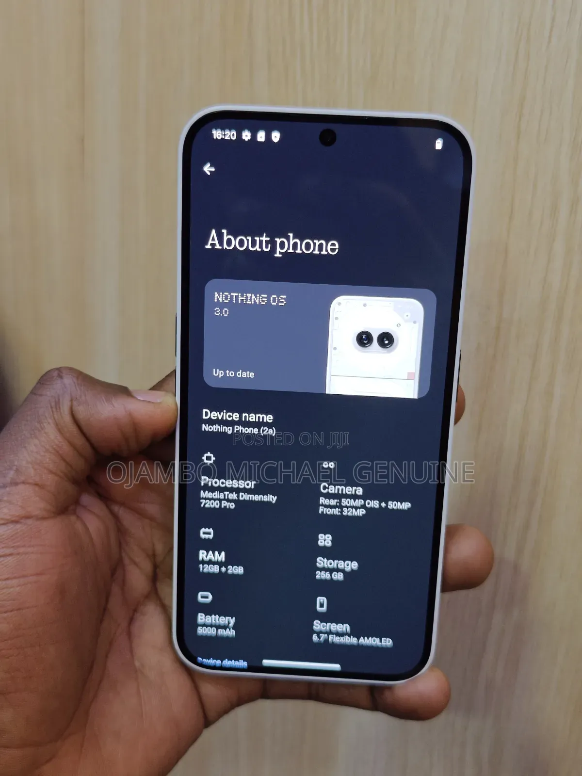 Nothing Phone 2a 256 GB White