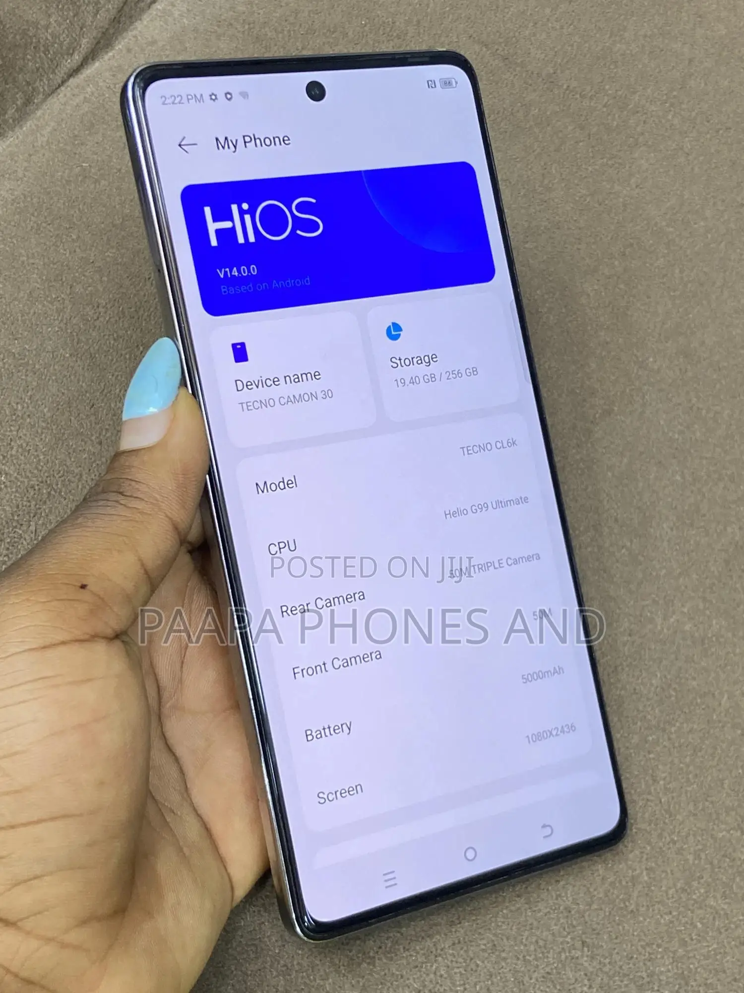 Tecno Camon 30 256 GB White