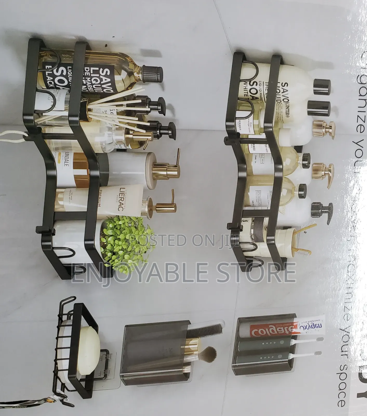 Bathroom Organizers 5pcs Bathroom Organizers