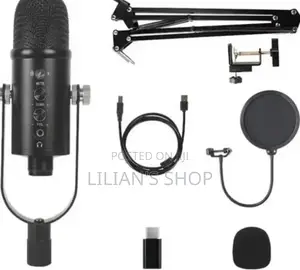 Usb Professional Microphone -Black