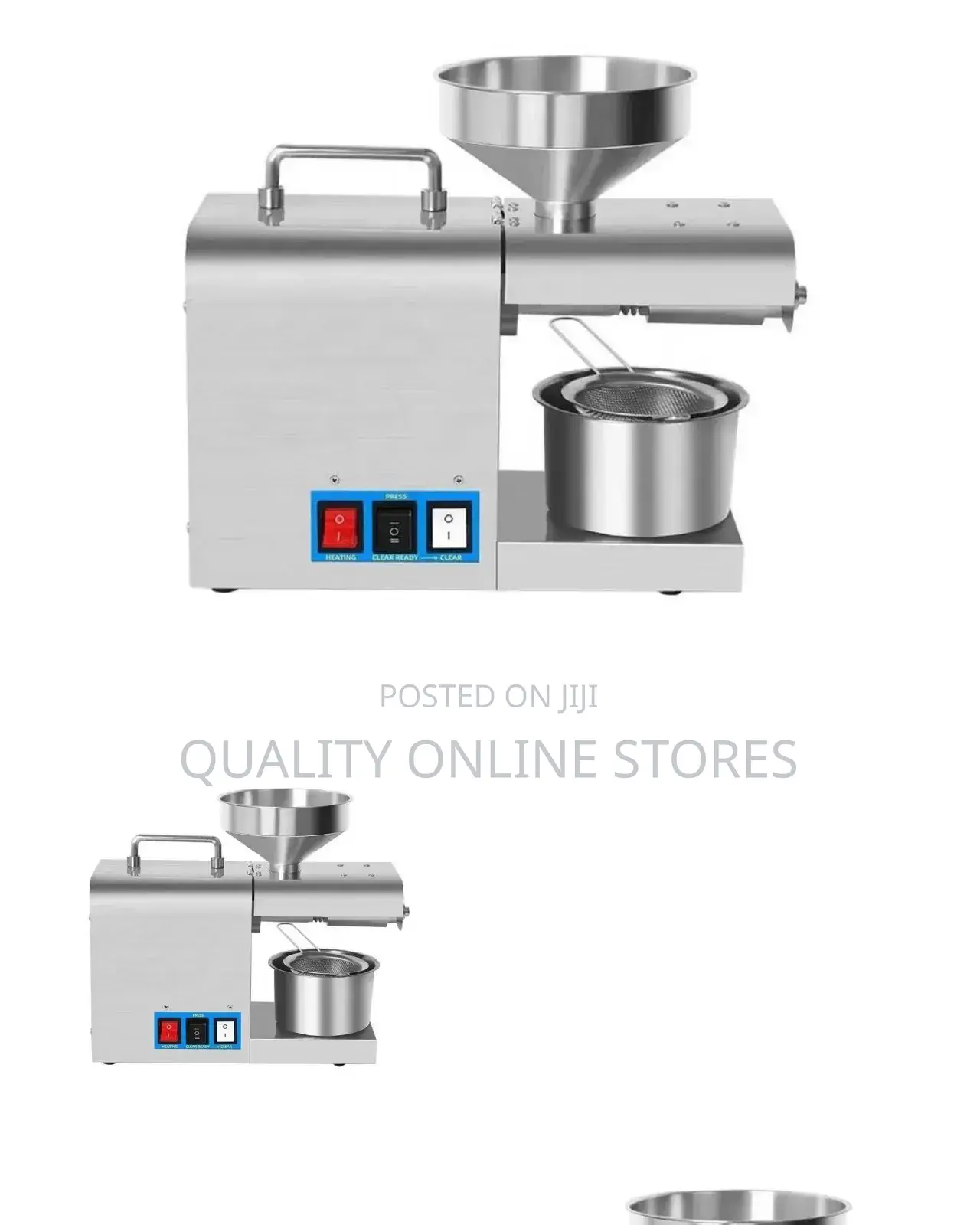 Cooking Oil Machine