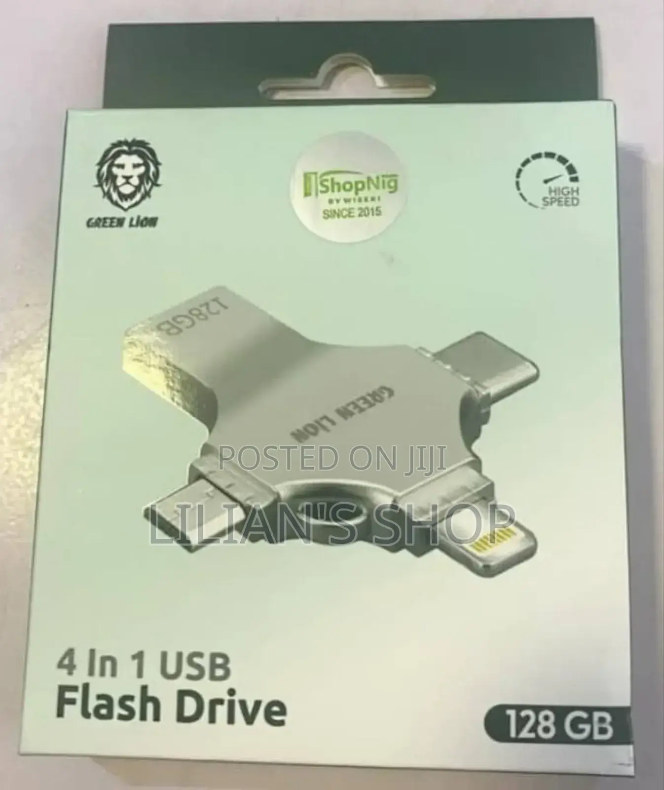 Green Lion 4 In1 Flash Drive 128gb