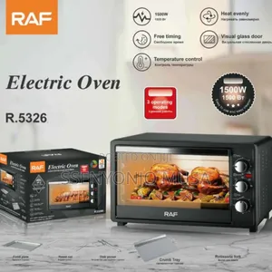 Raf 68l Electric Oven 2200w - R5322 Black