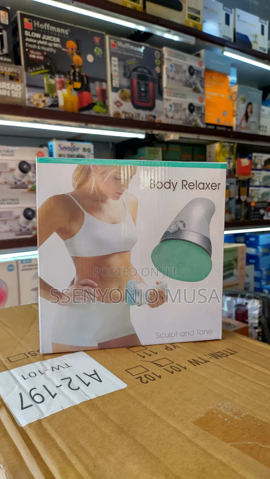 Body Relaxing Massager Machine-Electric Deep Tissue Massager