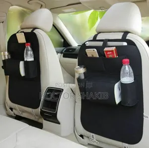 Photo - New 2 Pieces of Car Back Seat Organizer- Multi - Colours