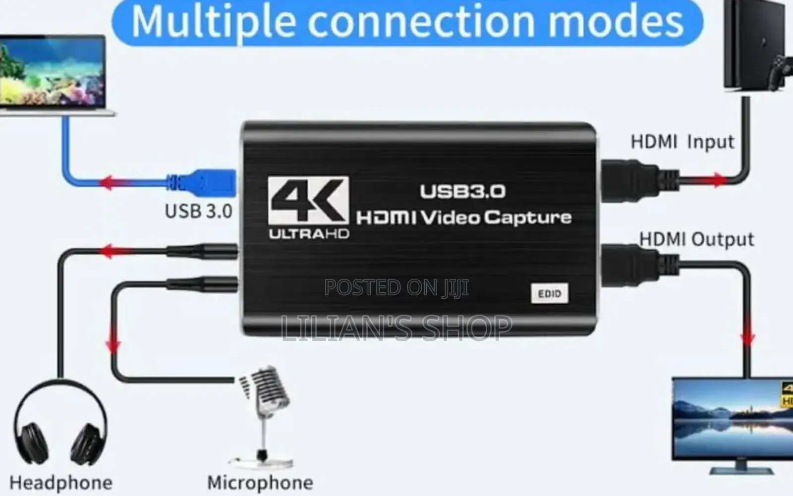  Ultra Hd Video Usb 3.0 Capture Card