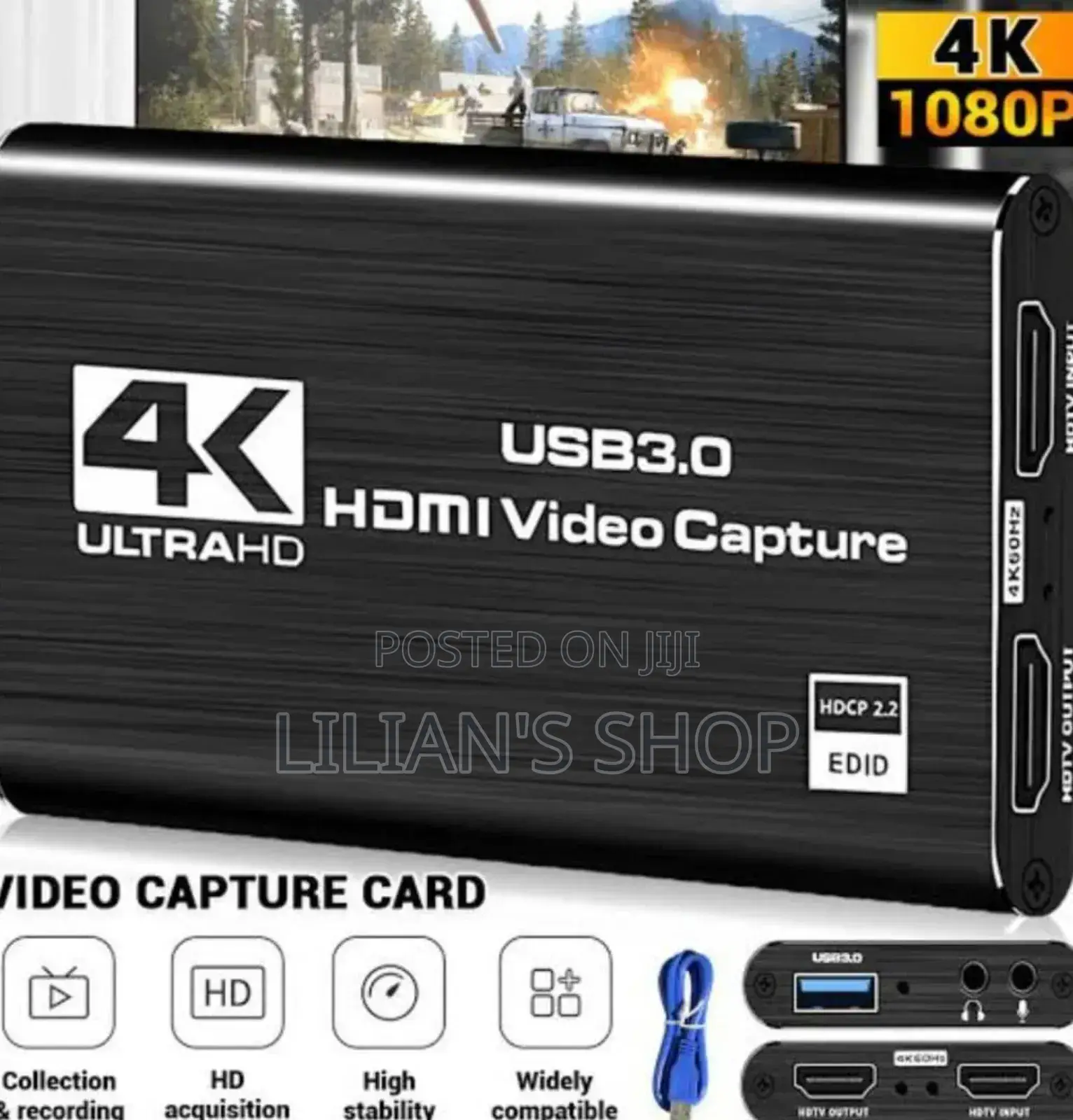  Ultra Hd Video Usb 3.0 Capture Card