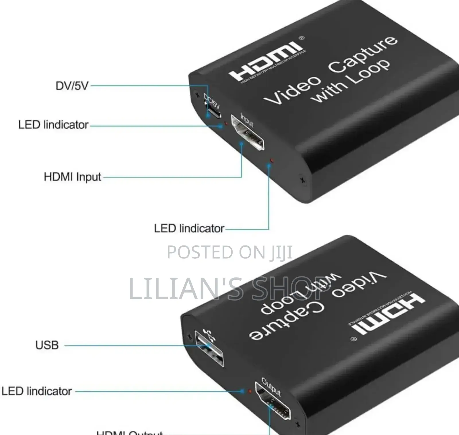 Hdmi Video Capture Card With Loop