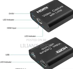 Hdmi Video Capture Card With Loop