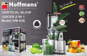 Hoffmans 2-in-1 Vertical Slow Juicer