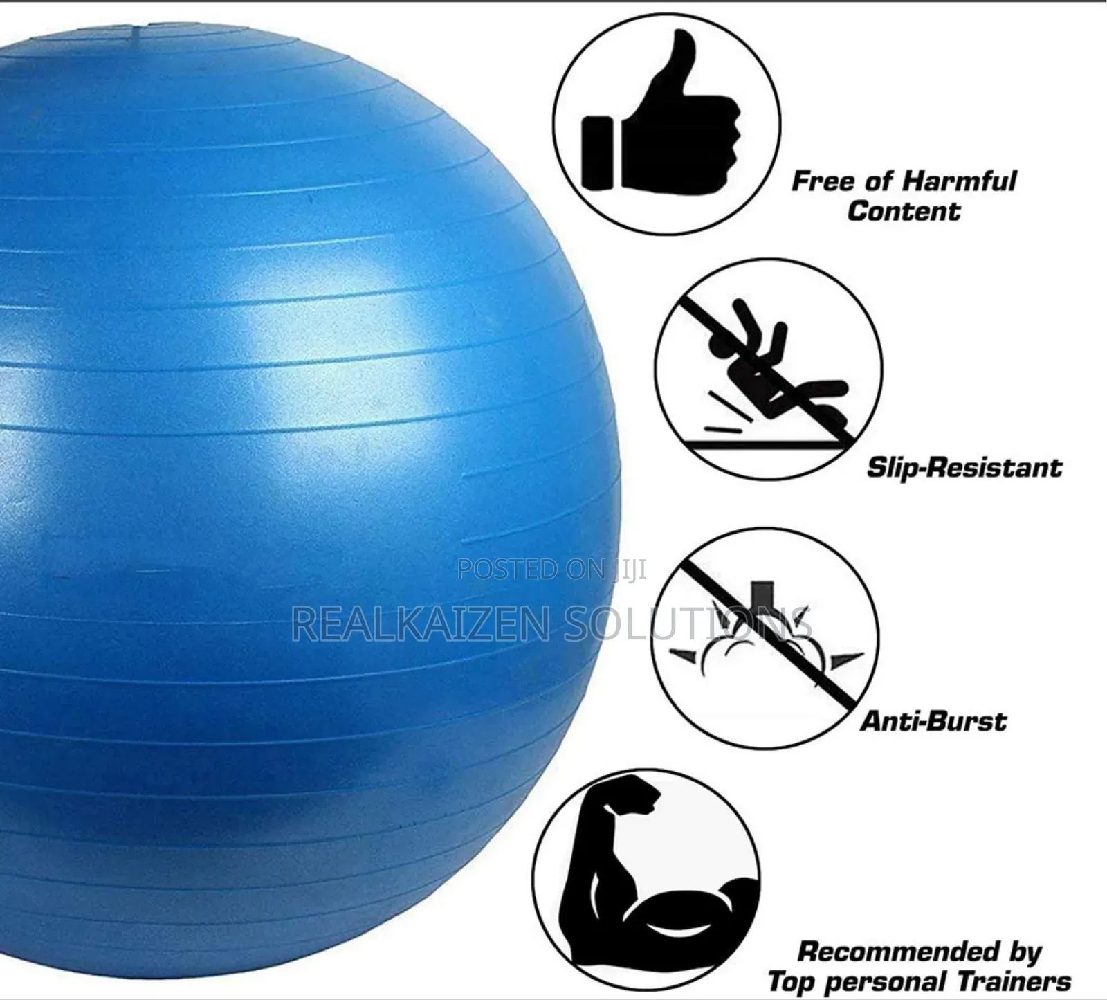 Liveup Anti-Burst Gym Exercise Ball