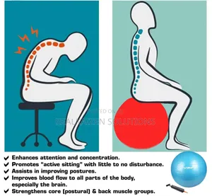 Liveup Anti-Burst Gym Exercise Ball