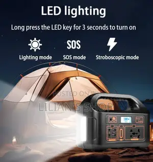 150w Portable Power Station Solar Generator Battery Charger