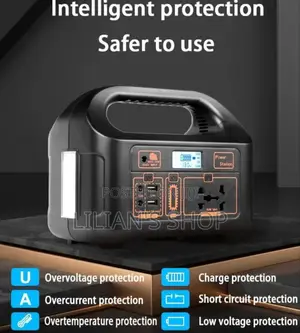 150w Portable Power Station Solar Generator Battery Charger