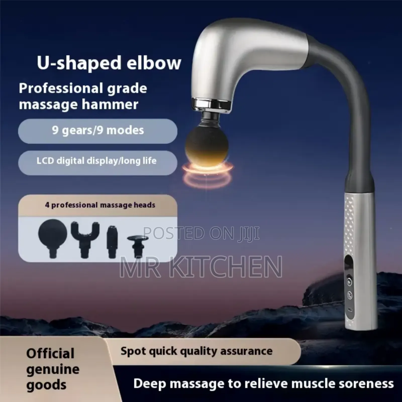 Long Handle Massage Gun
