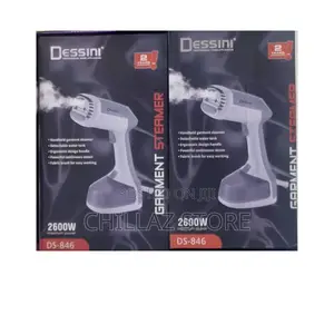 Dessini Portable Handheld Electric Garment Steamer.