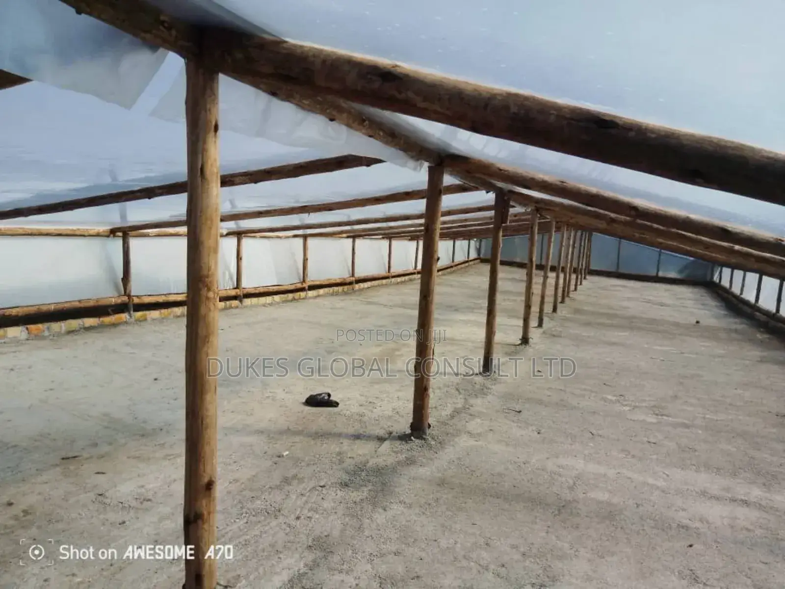 Structure for Solar Dryer for Poultry Westage