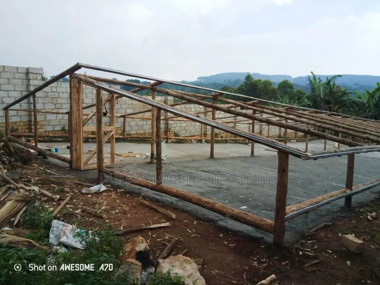 Structure for Solar Dryer for Poultry Westage