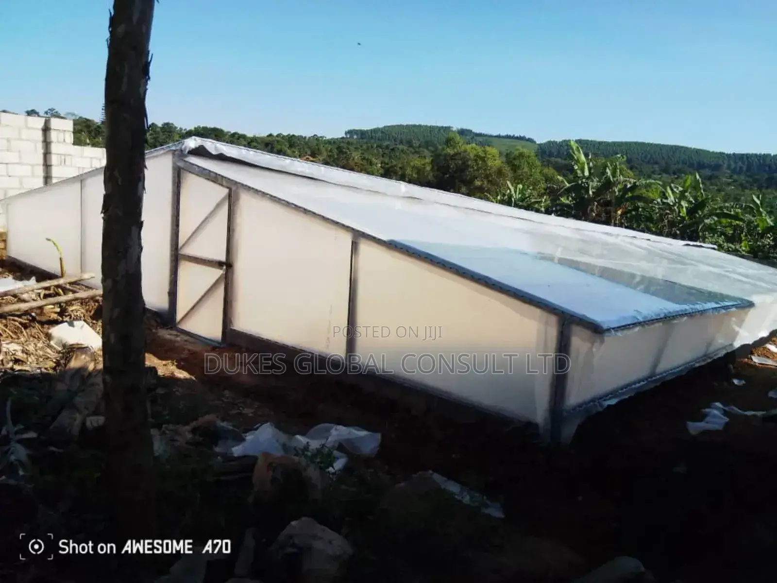 Structure for Solar Dryer for Poultry Westage