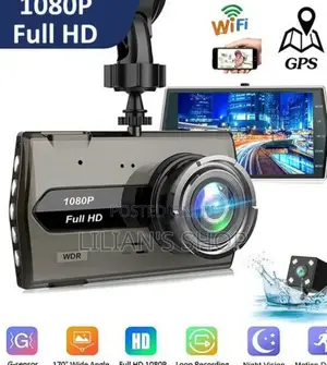 1080p Full Hd Front and Rear Vehicle Dash Camera