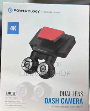  Powerology Duo Lens Dash Camera