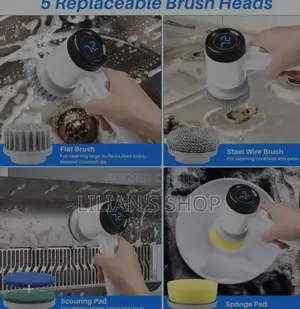 5 In1 Electric Cleaning Brush