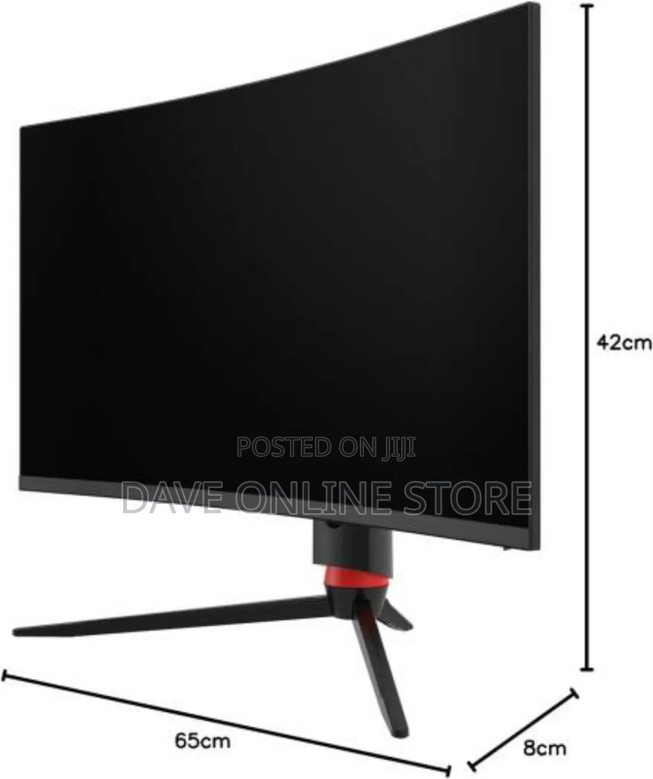 Porodo 27" Curved Gaming Monitor With 240hz Refresh Rate