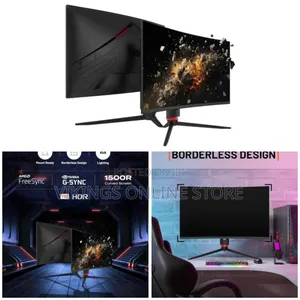 Porodo Gaming 27" 240hz Curved Gaming Monitor - - 27 Inch