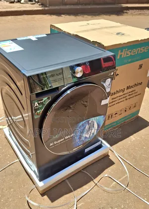 Photo - Hisense Washing Machine Front 12kg Ai Fully Automatic