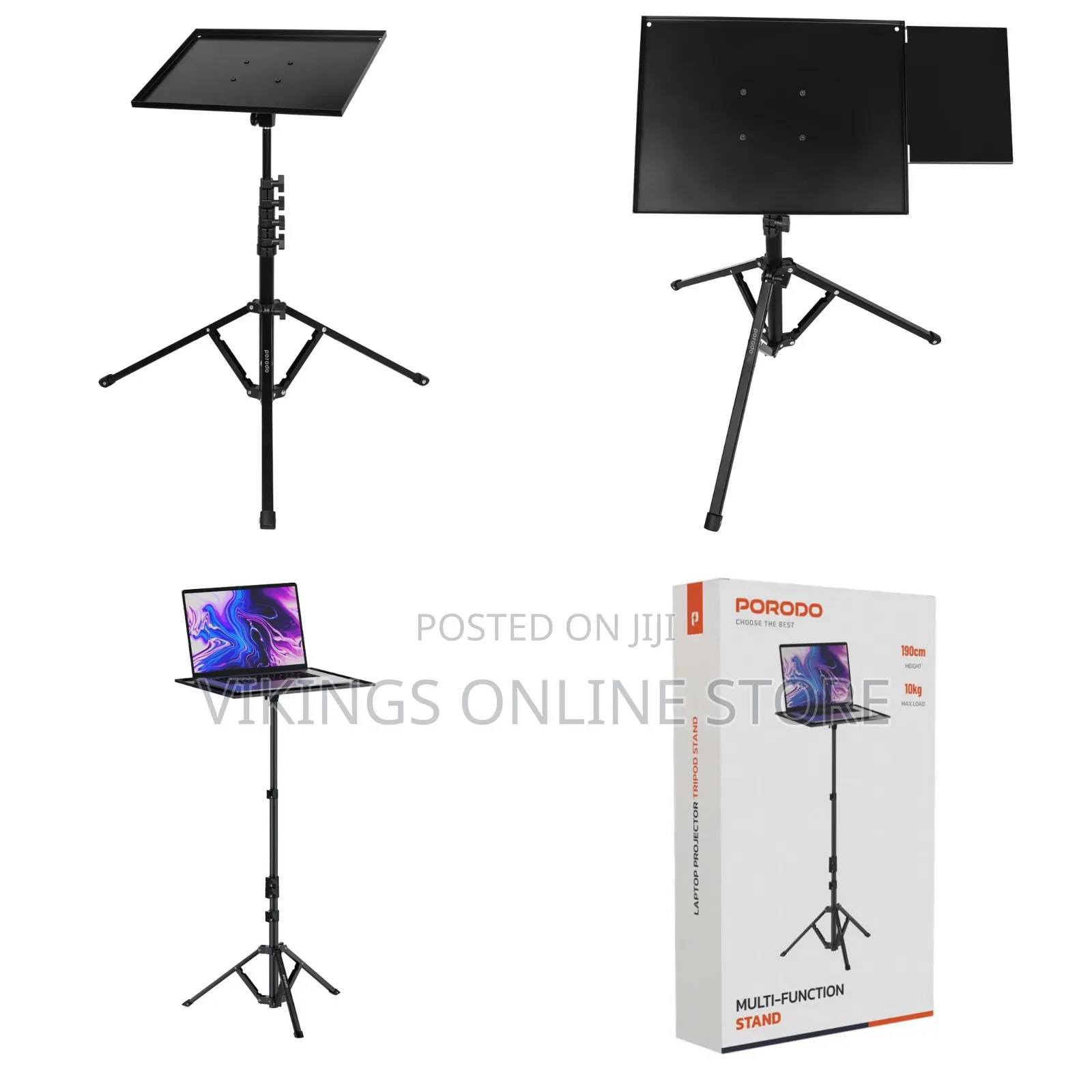 Porodo Multi-Function Stand Projector Laptop
