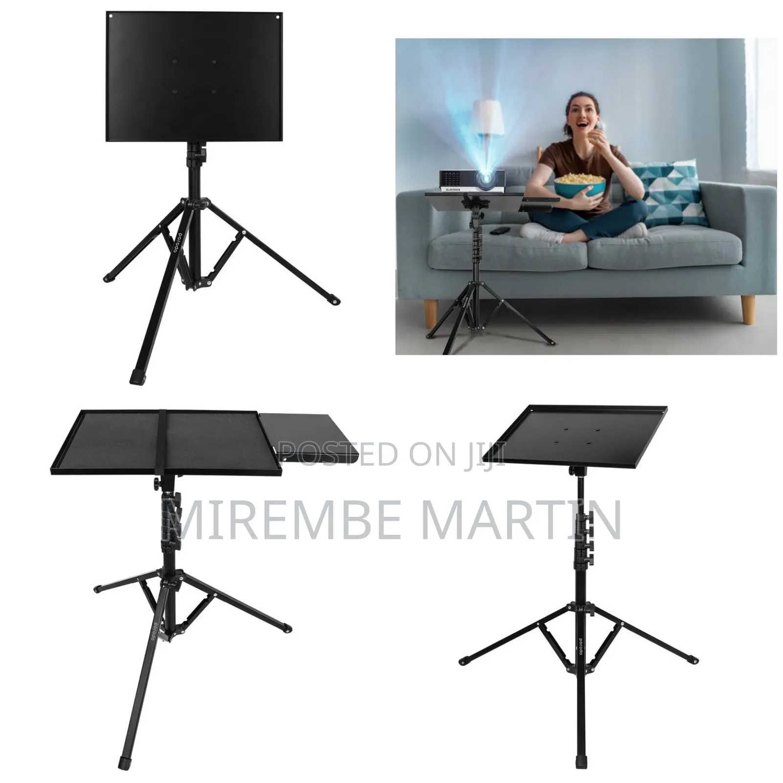Porodo Multi-Function Stand Projector|Laptop 190cm
