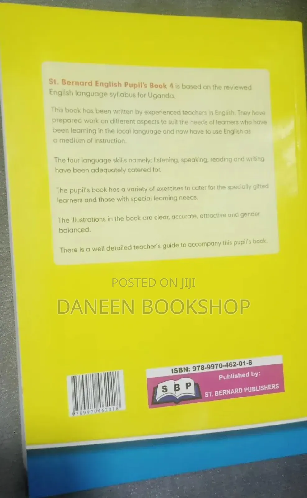 St. Bernard English Pupil's Book 4
