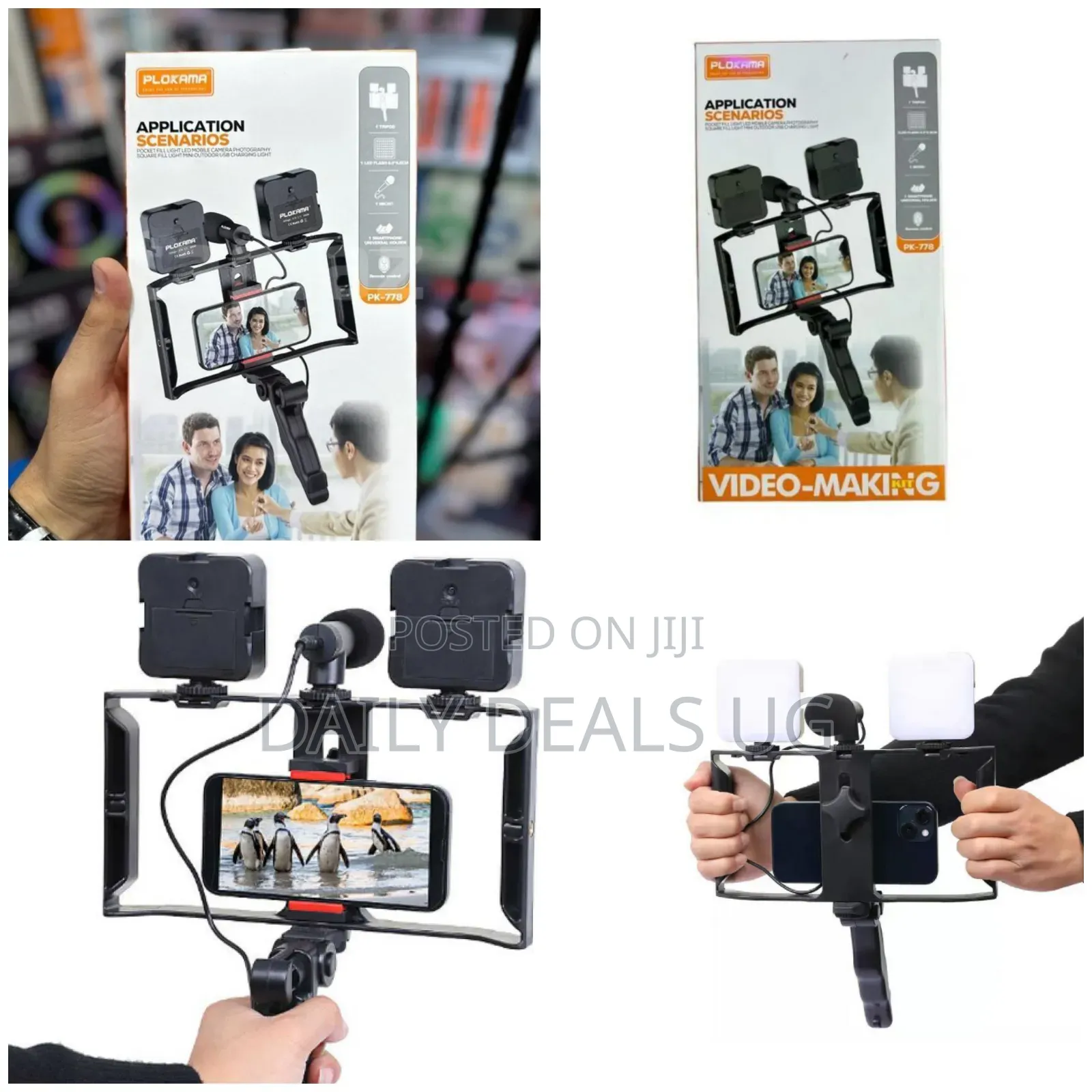 Video Making Kit Luz Led Selfie Pk-778