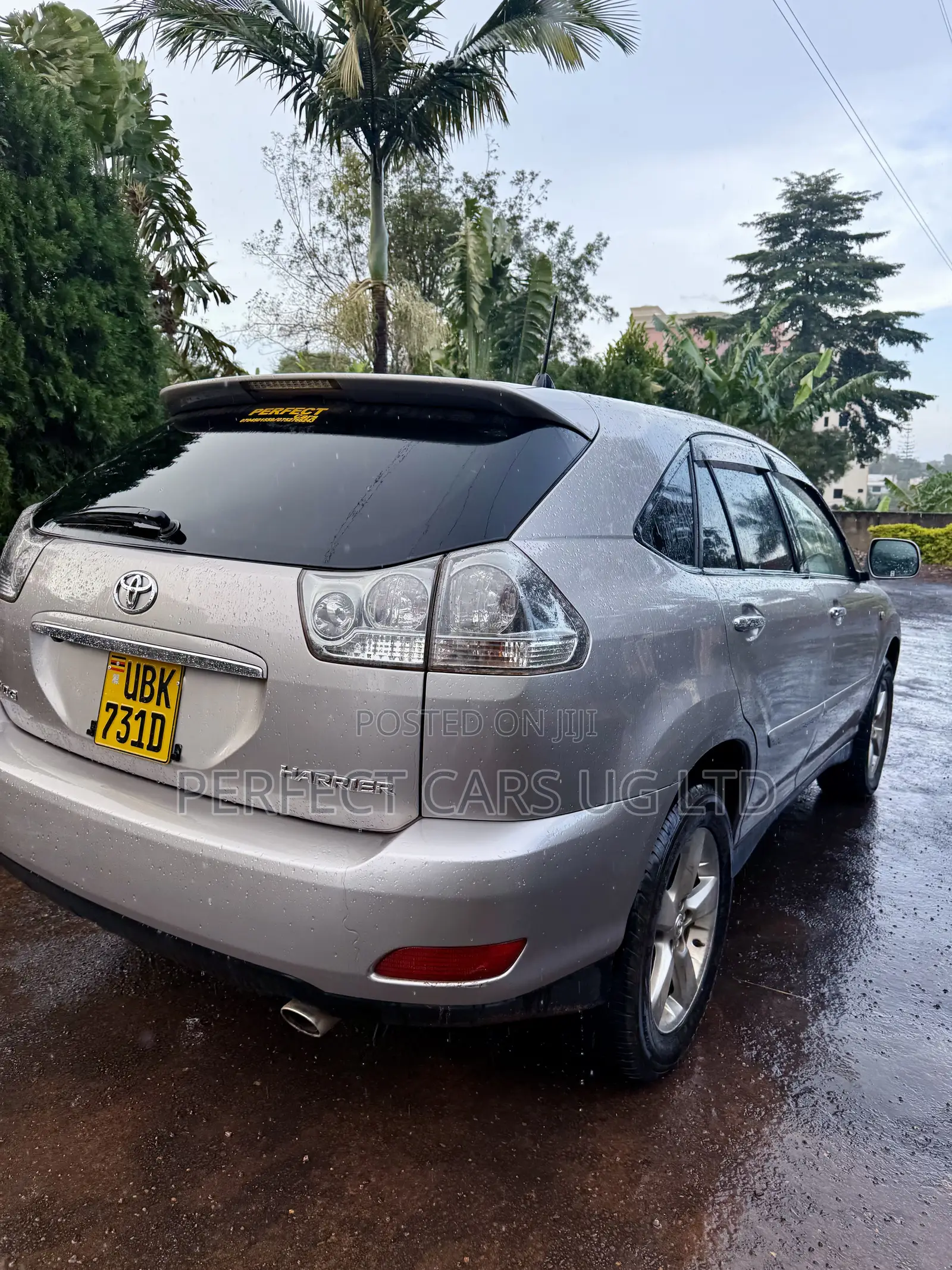 Toyota Harrier 2.4 2007 Gray