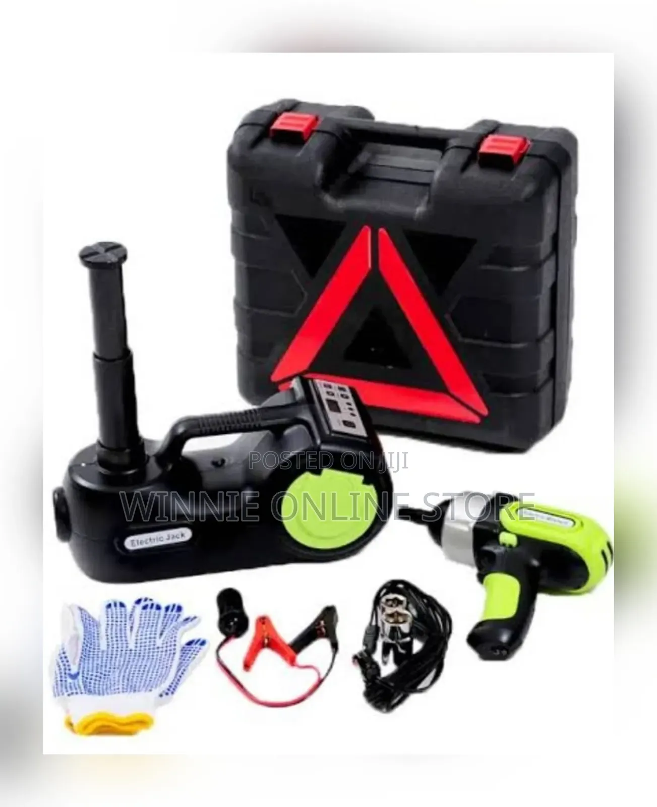 Electric Car Jack Kit
