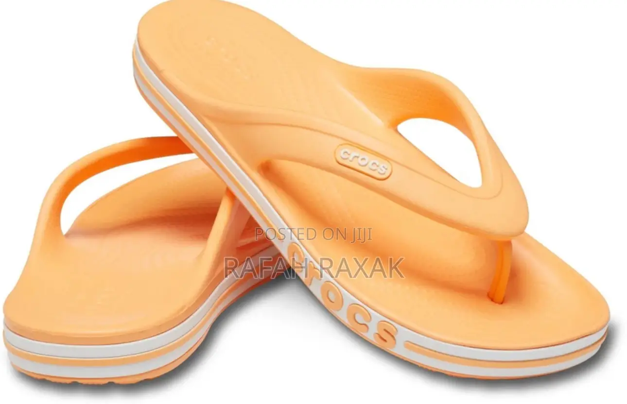 Original Yellow Crocs Flip Flops Rubber Sandals
