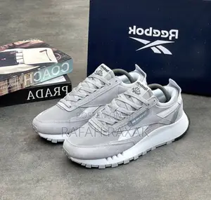 Original Gray Reebok Classic Legacy Trainer Sneakers