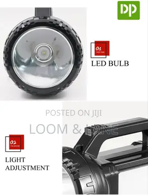 Dp Light 100w High Power Rechargeable Search Light