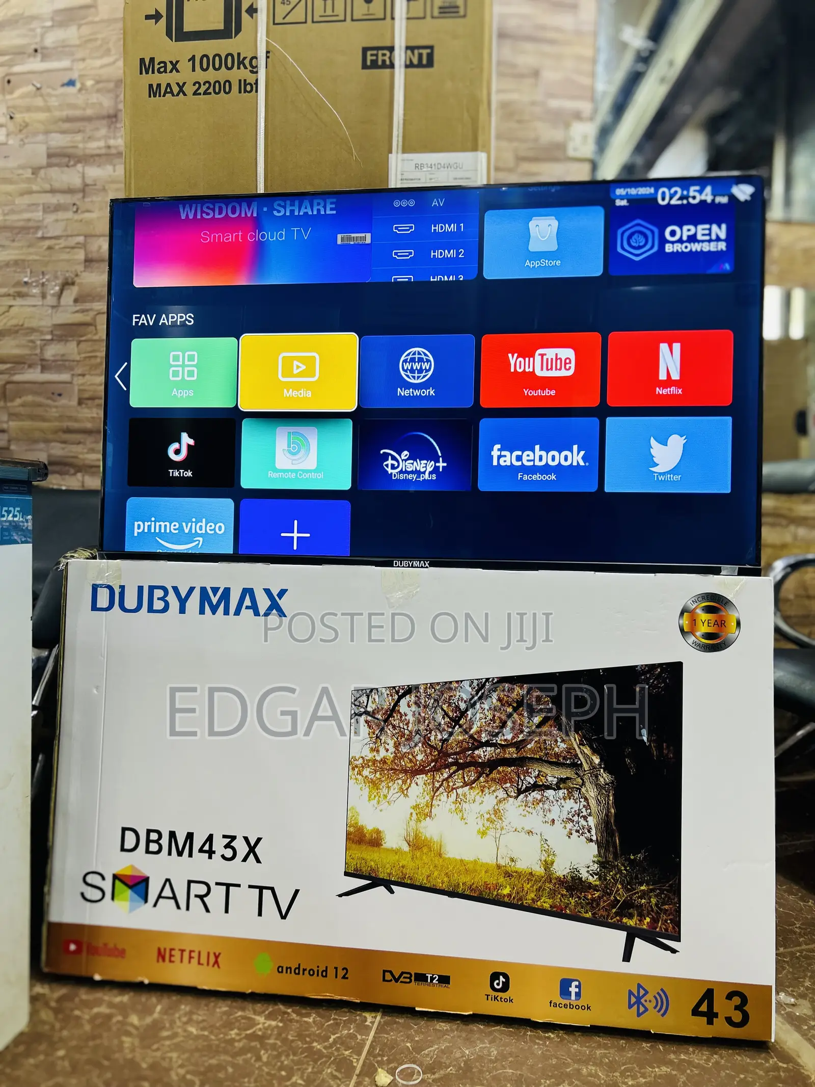 Dubymax 43 Smart Tv With Bluetooth